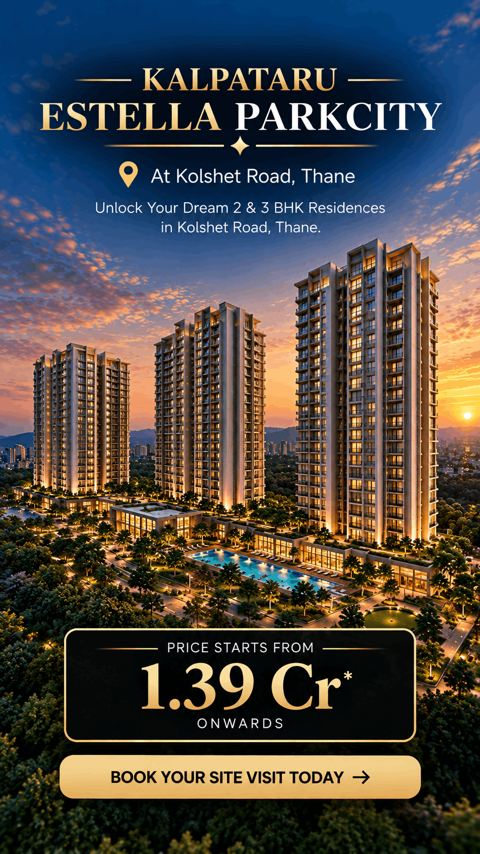 Kalpataru Estella Parkcity Mobile